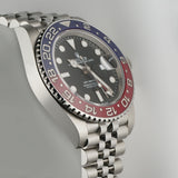 40mm Pepsi Red & Blue Bezel Steel Jubilee Bracelet