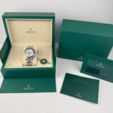 40mm Steel Ceramic Bezel White Panda Dial RubberB