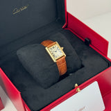 22mm Tank Louis Small Ladies 18k Yellow Gold