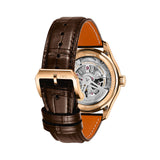 40mm 18k Rose Gold Automatic Silver Dial