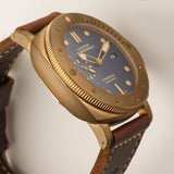 47mm 1950 Bronzo Blue Dial Number One Of 1000 LTD ED NOS