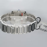 21mm Small Tank Francaise Diamond Bezel Steel