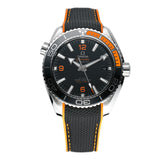 44mm Planet Ocean 600m Steel Black and Orange