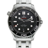 42mm Diver 300m Steel Black Dial