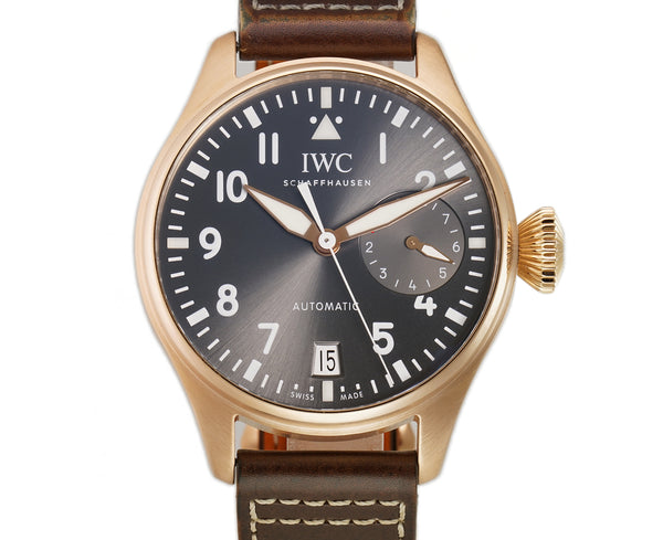 Iwc big pilot rose on sale gold