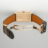 24mm Ladies Ultra Thin 18k RG Diamonds