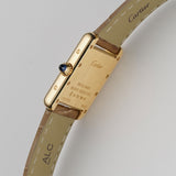 22mm Ladies Tank Louis 18k YG 2014