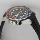 40mm Pepsi Red & Blue Bezel Jubilee and RubberB