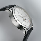 39mm Master Calendar Moon Phase Steel Silver Dial 2015