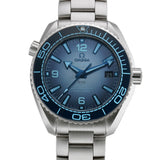 40mm Planet Ocean 600M Summer Blue Dial Steel