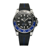 40mm Batman Black & Blue Ceramic Bezel With RubberB 2014