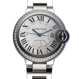 33mm Diamond Bezel Steel Automatic