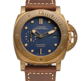 47mm 1950 Bronzo Blue Dial Number One Of 1000 LTD ED NOS