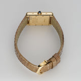 22mm Ladies Tank Louis 18k YG 2014