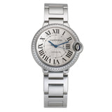 36mm Diamond Bezel Steel 2021 Extended Warranty