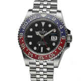 40mm Pepsi Red & Blue Bezel Steel Jubilee Bracelet