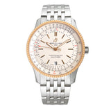 41mm Auto Silver Dial 18k Rose Gold Bezel 2019