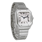 35mm Medium Stainless Steel Silver Dial Automatic