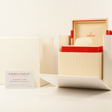 39mm Ladies Reduced Chronograph Diamond Bezel MOP Dial