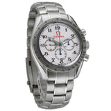 42mm Olympic Edition Chronograph White Dial Original Steel Bracelet Included