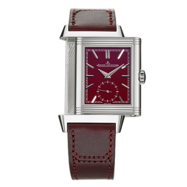 27mm Tribute Monoface Burgundy Red Dial NOS 202