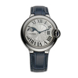37mm Moonphase Steel Silver Dial Auto 2019