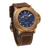 47mm 1950 Bronzo Blue Dial Number One Of 1000 LTD ED NOS