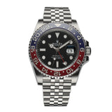 40mm Pepsi Red & Blue Bezel Steel Jubilee Bracelet