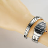 35mm Tubogas Steel Black Diamond Dial