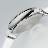 38mm Due Luna Rossa Steel White Dial