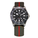 FXD 42mm Titanium Black Dial