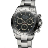40mm Steel Black Dial First Edition Cal. 4130 P Serial Full Set
