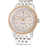 41mm Auto Silver Dial 18k Rose Gold Bezel 2019