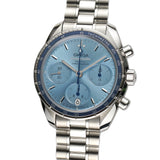 38mm Chronograph Steel Blue Dial 2024