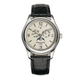 39mm Annual Calendar 18k WG Ivory Dial Deployant