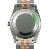 36mm Steel & 18k Everose Gold Chocolate Index Dial Jubilee