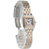 22mm Small Steel and 18k RG Diamond Bezel