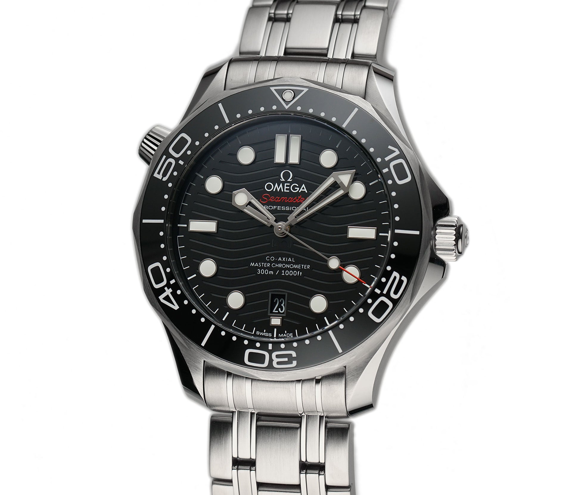 Omega Seamaster Diver 300m Steel 42mm Black Dial 210.30.42.20