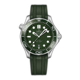 42mm Diver 300m Ceramic Bezel Green Dial On Rubber
