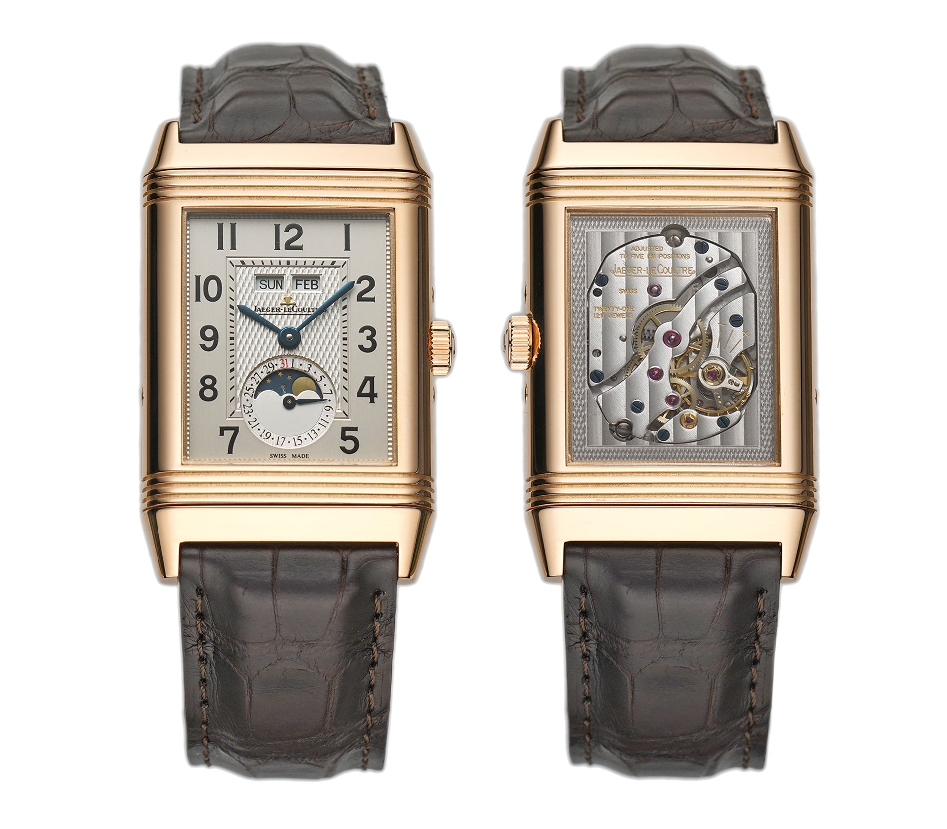 Jaeger-LeCoultre 30mm Grande Reverso Calendar 18k RG Q3752520