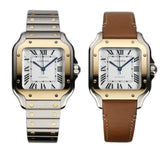 Medium 35mm Steel & 18k Yellow Gold Automatic