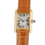 22mm Tank Louis Small Ladies 18k Yellow Gold