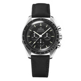 42mm Moonwatch Professional Hesalite Crystal Solid Case Back On Strap