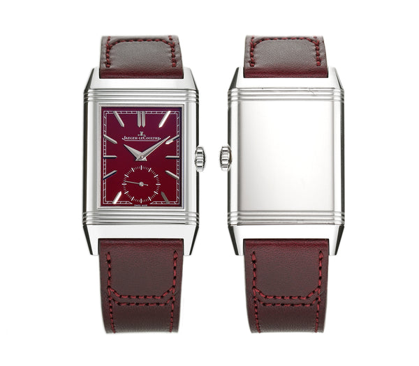 27mm Tribute Monoface Burgundy Red Dial NOS 202