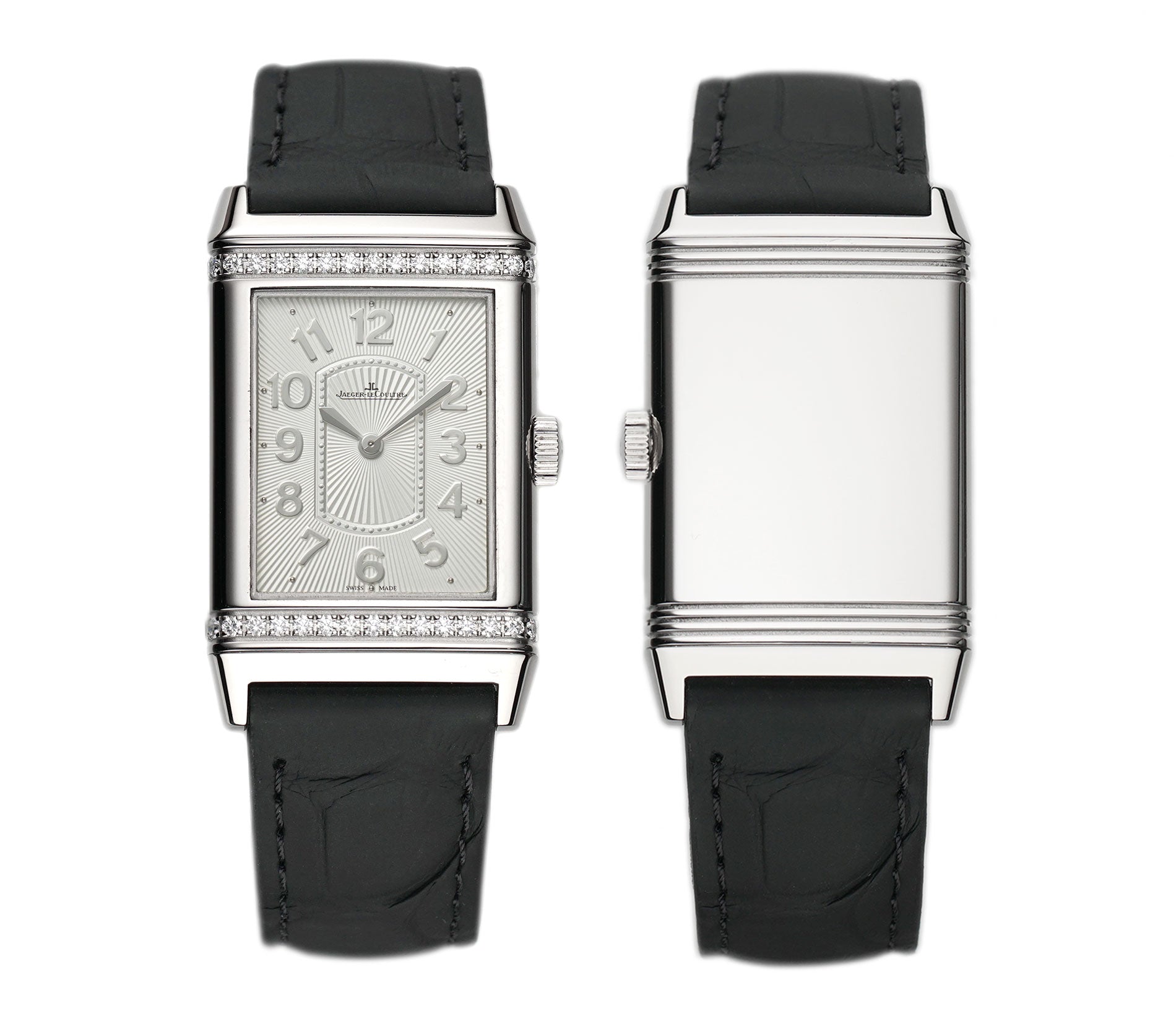 JLC 24mm Grande Reverso Lades Ultra Thin Diamonds Q3208423