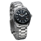 40mm Planet Ocean 600m Steel Black Dial