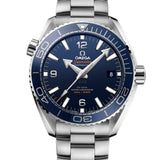 44mm Planet Ocean Blue Dial Stainless Steel Bracelet