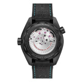 46mm Planet Ocean 600M Co-Axial Master Chronometer Worldtimer GMT Black Turquoise Dial