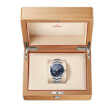 44mm Planet Ocean Blue Dial Stainless Steel Bracelet