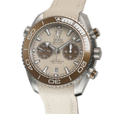 46mm Planet Ocean 600M Chrono Steel Beige Dial